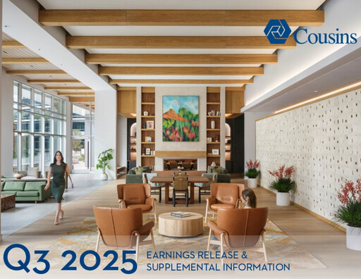 Thumbnail Cousins Properties
 Quarterly Report 2025-q3