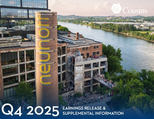 Thumbnail Cousins Properties
 Quarterly Report 2025-q4