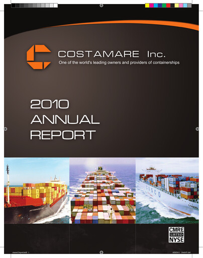 Thumbnail Costamare
 Annual Report 2010