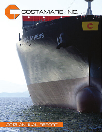 Thumbnail Costamare
 Annual Report 2013