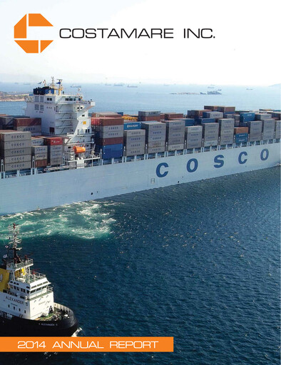 Thumbnail Costamare
 Annual Report 2014