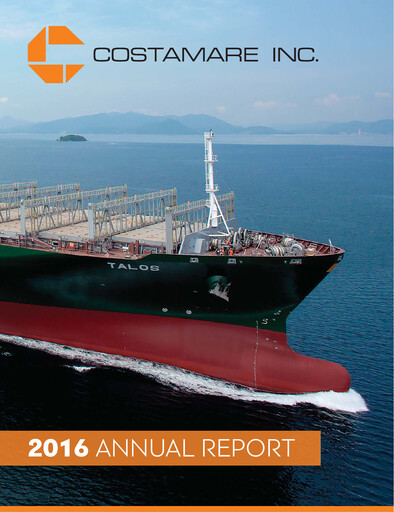 Thumbnail Costamare
 Annual Report 2016