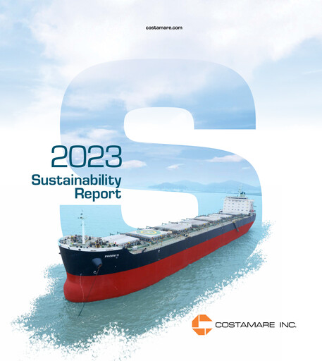 Thumbnail Costamare
 Sustainability Report 2023