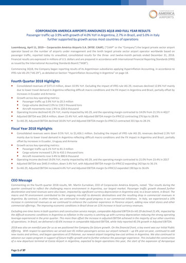 Vorschaubild Corporación América Airports Quartalsbericht 2018-q4
