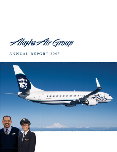 Thumbnail Alaska Airlines
 Annual Report 2005