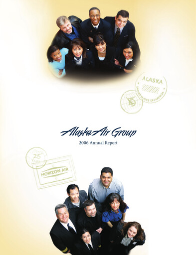 Thumbnail Alaska Airlines
 Annual Report 2006