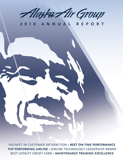 Thumbnail Alaska Airlines
 Annual Report 2010