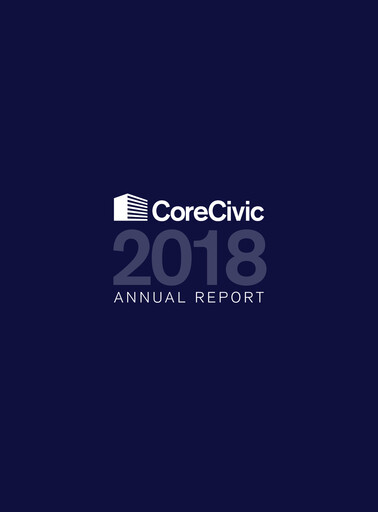 Thumbnail CoreCivic Annual Report 2018