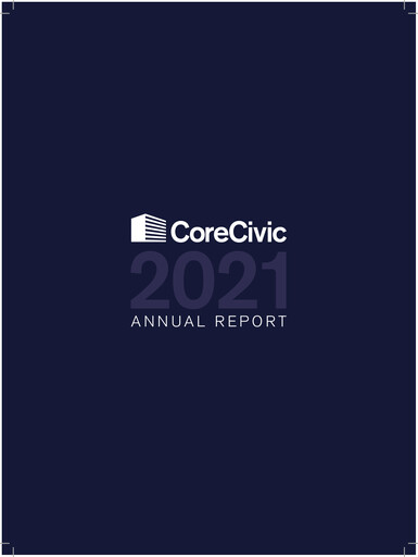 Thumbnail CoreCivic Annual Report 2021