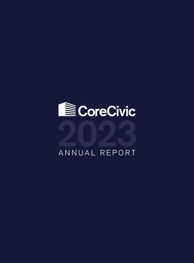 Thumbnail CoreCivic Annual Report 2023