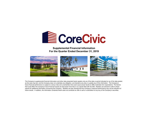 Thumbnail CoreCivic Quarterly Report 2019-q4