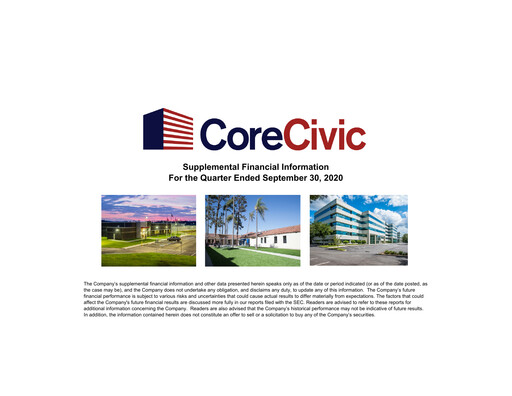 Thumbnail CoreCivic Quarterly Report 2020-q3