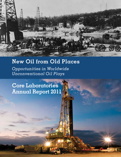 Thumbnail Core Laboratories
 Annual Report 2011