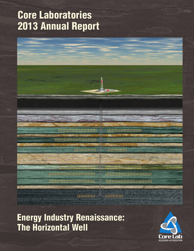 Thumbnail Core Laboratories
 Annual Report 2013