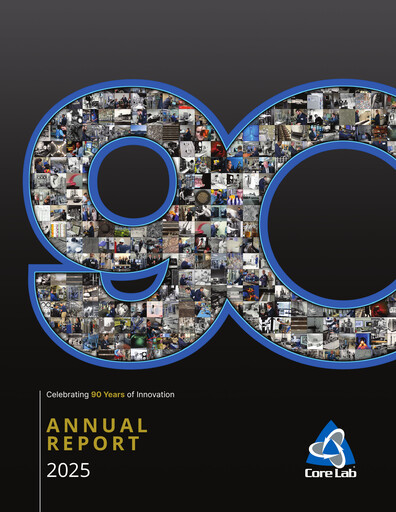 Thumbnail Core Laboratories
 Annual Report 2025