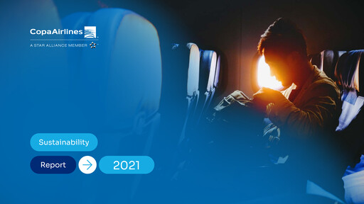 Thumbnail Copa Holdings
 Sustainability Report 2021