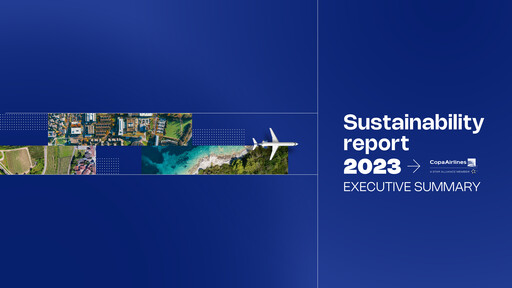 Thumbnail Copa Holdings
 Sustainability Report 2023