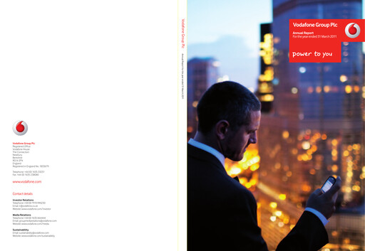 Thumbnail Vodafone Annual Report 2011