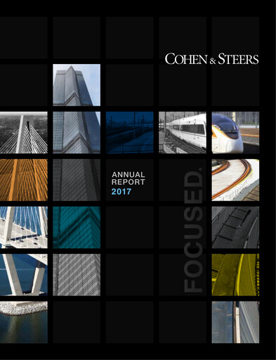 Thumbnail Cohen & Steers Annual Report 2017