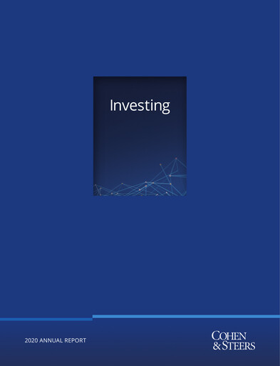 Thumbnail Cohen & Steers Annual Report 2020