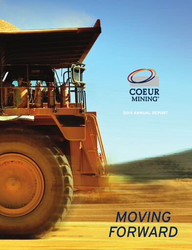 Thumbnail Coeur Mining
 Annual Report 2014