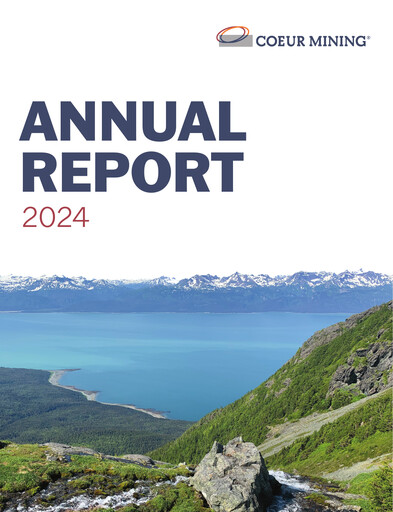 Thumbnail Coeur Mining
 Annual Report 2024