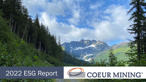 Miniature Coeur Mining
 Rapport ESG 2022