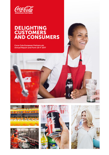 Thumbnail Coca-Cola European Partners
 Annual Report 2017