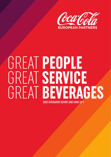Thumbnail Coca-Cola European Partners
 Annual Report 2020