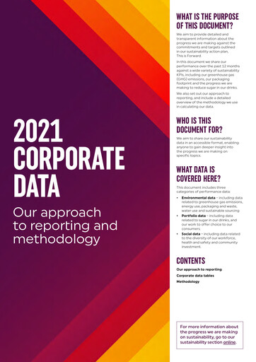 Thumbnail Coca-Cola European Partners
 ESG Report 2021