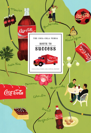 Miniature Coca-Cola FEMSA Rapport annuel 2004
