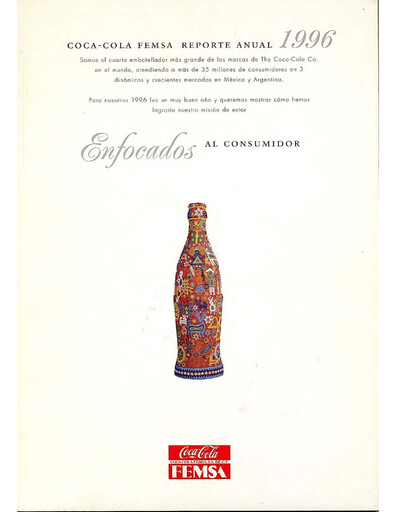 Thumbnail Coca-Cola FEMSA Annual Report 1996