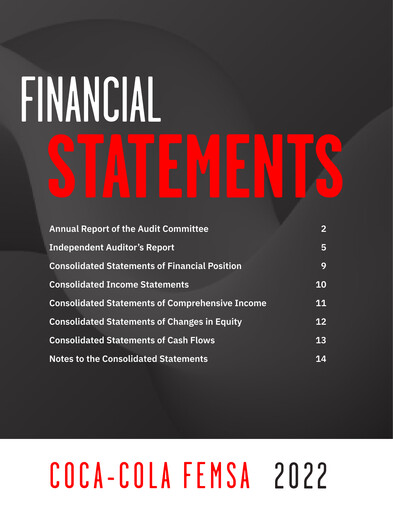 Thumbnail Coca-Cola FEMSA Financial Statement 2022