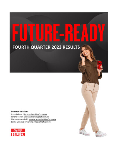Miniature Coca-Cola FEMSA Rapport trimestriel 2023-q4