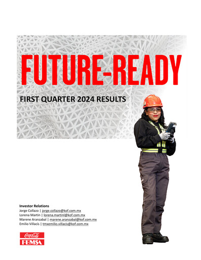 Miniature Coca-Cola FEMSA Rapport trimestriel 2024-q1