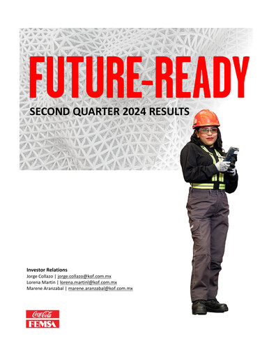 Miniature Coca-Cola FEMSA Rapport trimestriel 2024-q2