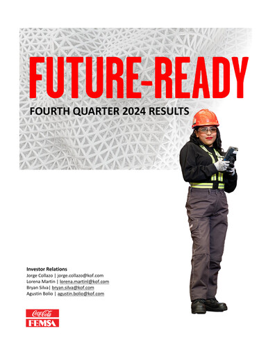Miniature Coca-Cola FEMSA Rapport trimestriel 2024-q4