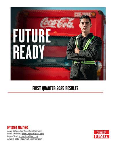 Miniature Coca-Cola FEMSA Rapport trimestriel 2025-q1