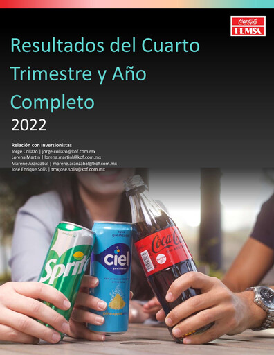 Miniature Coca-Cola FEMSA Rapport trimestriel 2022-q4