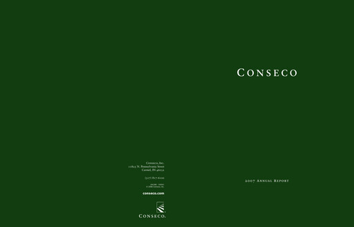 Thumbnail CNO Financial Group
 Annual Report 2007