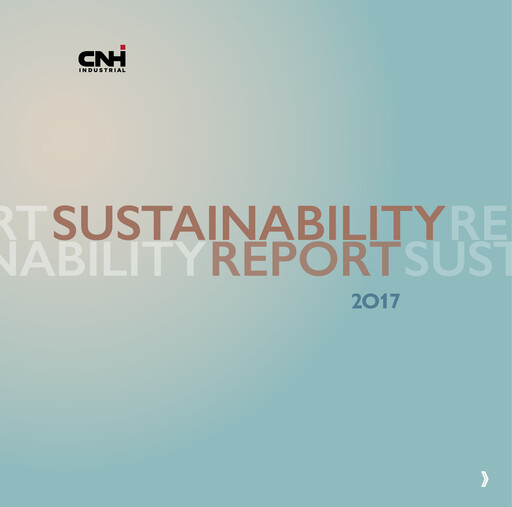 Miniature CNH Industrial
 Rapport de durabilité 2017