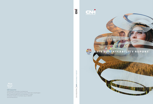 Miniature CNH Industrial
 Rapport de durabilité 2019