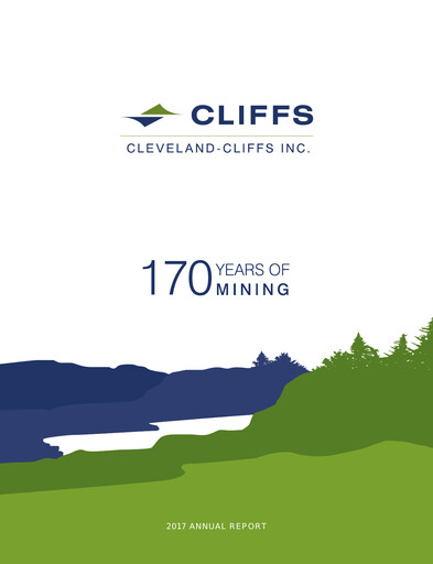 Thumbnail Cleveland-Cliffs Annual Report 2017