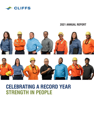 Thumbnail Cleveland-Cliffs Annual Report 2021