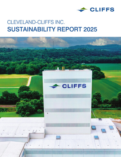 Vorschaubild Cleveland-Cliffs Nachhaltigkeitsbericht 2025