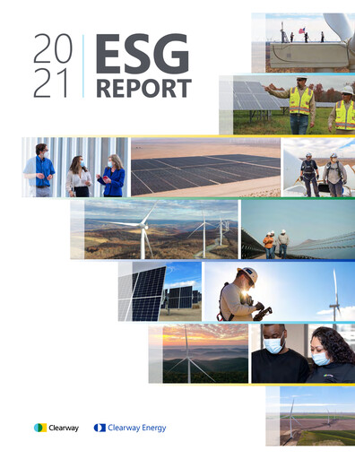Thumbnail Clearway Energy
 ESG Report 2021