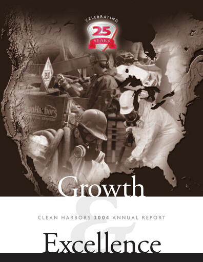 Thumbnail Clean Harbors
 Annual Report 2004