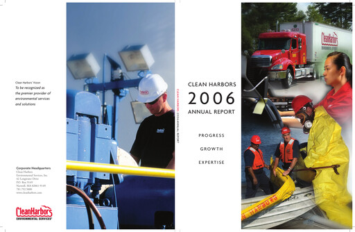 Thumbnail Clean Harbors
 Annual Report 2006