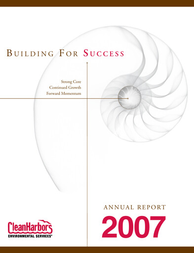 Thumbnail Clean Harbors
 Annual Report 2007