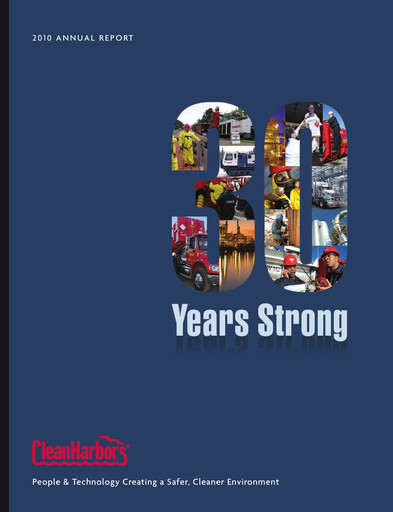 Thumbnail Clean Harbors
 Annual Report 2010